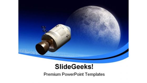 Moon Travel Geographical PowerPoint Themes And PowerPoint Slides 0711
