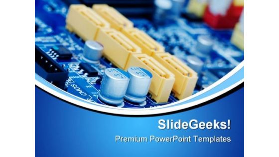 Motherboard Computer PowerPoint Templates And PowerPoint Backgrounds 0611 Motherboard Computer PowerPoint Templates And PowerPoint Backgrounds 0611