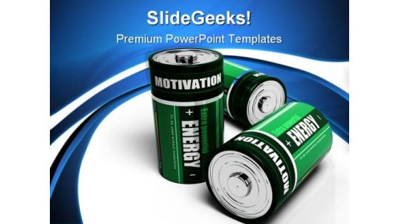 Motivation Energy Business PowerPoint Templates And PowerPoint Backgrounds 1011