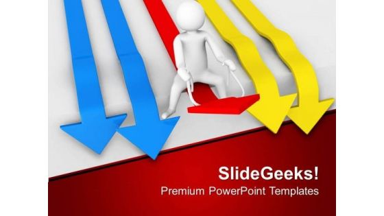 Move Towards Business Target PowerPoint Templates Ppt Backgrounds For Slides 0713 Move Towards Business Target PowerPoint Templates Ppt Backgrounds For Slides 0713