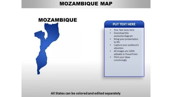 Mozambiqe PowerPoint Maps Mozambiqe PowerPoint Maps