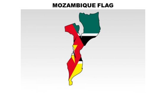 Mozambique Country PowerPoint Flags
