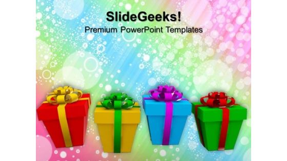 Multi Colored Gift Box Beauty PowerPoint Templates And PowerPoint Themes 1012