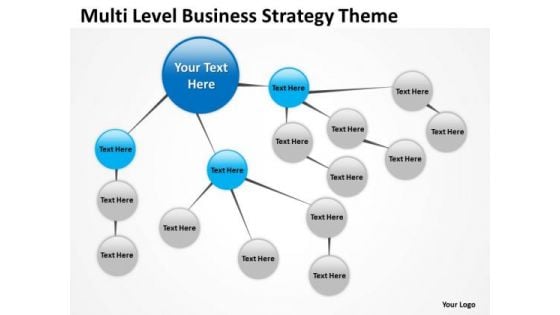 Multi Level Business Concepts Theme Ppt Plans Template PowerPoint Slides