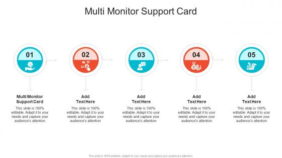 Multi Monitor Support Card In Powerpoint And Google Slides Cpb