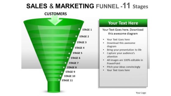 Multi Stage Conversion Funnel PowerPoint Slides And Ppt Diagram Templates