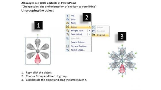 Multicolored Business Plan 6 Stages Consignment PowerPoint Templates