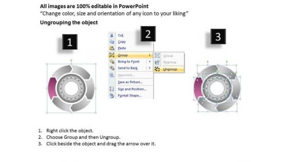 Multicolored Gears Mechanism Development Business Plan Outline Example PowerPoint Slides