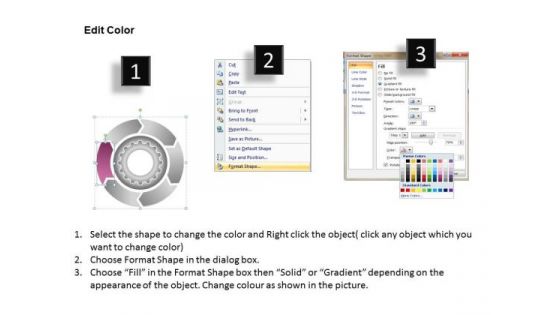 Multicolored Gears Mechanism Development Business Plan Outline Example PowerPoint Slides