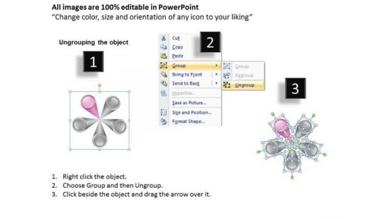 Multicolored Spoke Diagram 5 Stages Ppt Insurance Agency Business Plan PowerPoint Templates