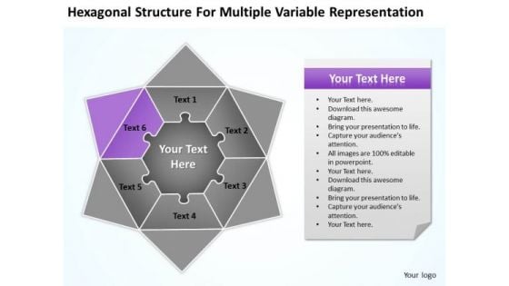 Multiple Variable Representation Ppt Basic Business Plan Template PowerPoint Templates