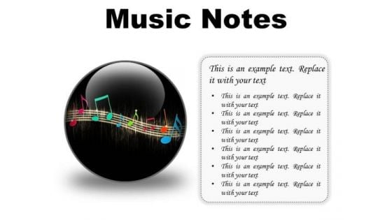 Music Notes Abstract PowerPoint Presentation Slides C Music Notes Abstract PowerPoint Presentation Slides C