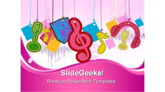 Music Symbol PowerPoint Templates And PowerPoint Backgrounds 0411