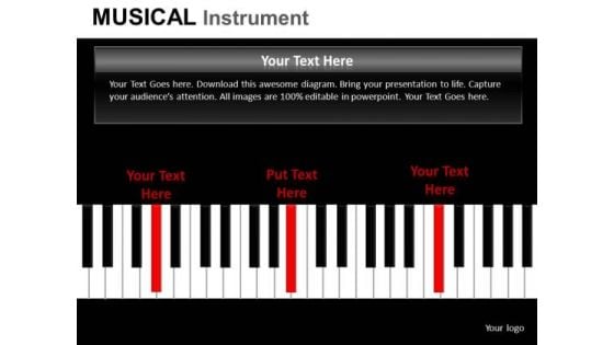 Musical Keyboard PowerPoint Slides And Ppt Diagram Templates