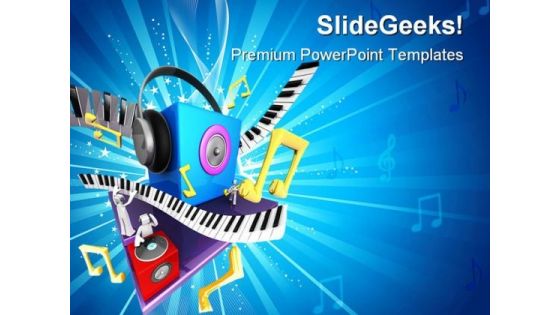 Musical World Symbol PowerPoint Themes And PowerPoint Slides 0211