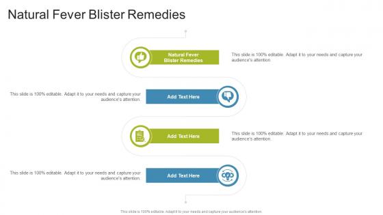 Natural Fever Blister Remedies In Powerpoint And Google Slides Cpb