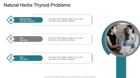 Natural Herbs Thyroid Problems In Powerpoint And Google Slides Cpb