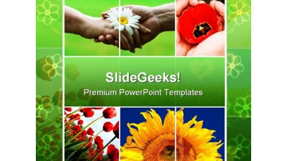 Nature Collage Beauty PowerPoint Themes And PowerPoint Slides 0811