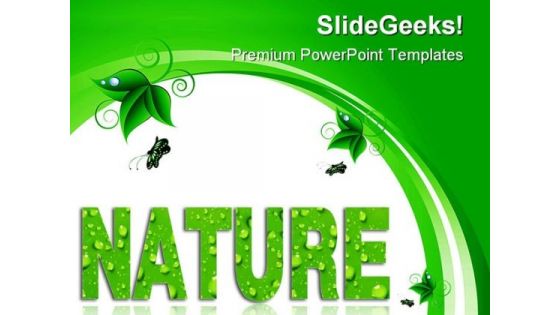 Nature Environment PowerPoint Themes And PowerPoint Slides 0411