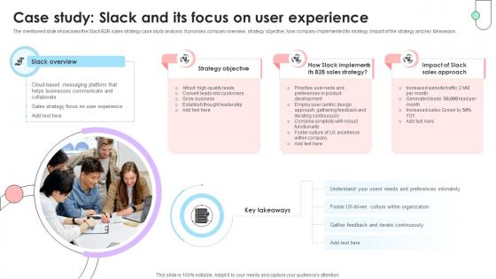 Navigating B2B Sales Case Study Slack And Its Focus On User Experience SA SS V