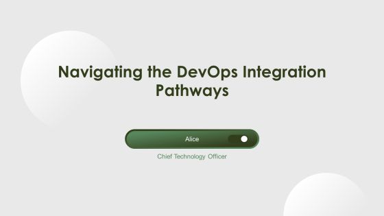 Navigating The Devops Integration Pathways PPT Guidelines AT