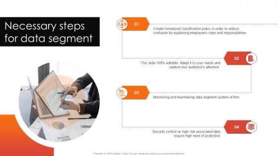 Necessary Steps For Data Segment PPT Template SS