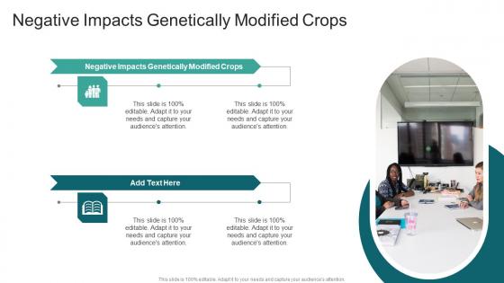 Negative Impacts Genetically Modified Crops In Powerpoint And Google Slides Cpb