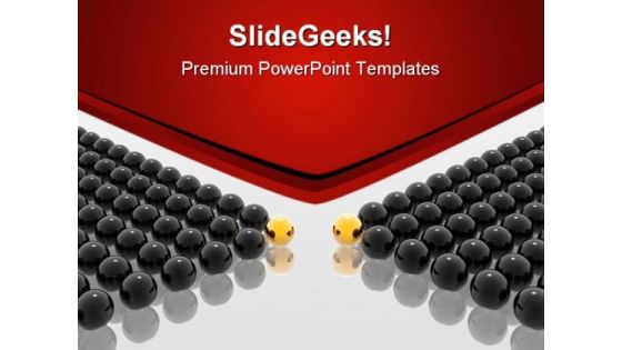 Negotiations Leadership PowerPoint Templates And PowerPoint Backgrounds 0711