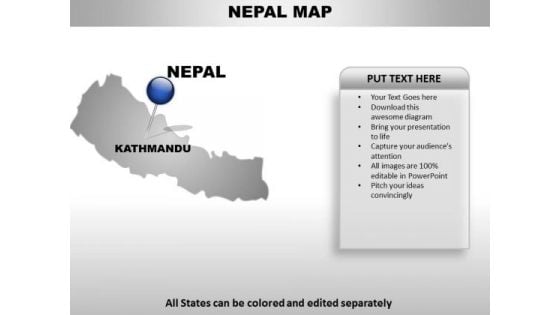 Nepal Country PowerPoint Maps