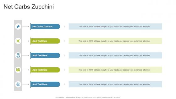 Net Carbs Zucchini In Powerpoint And Google Slides Cpb