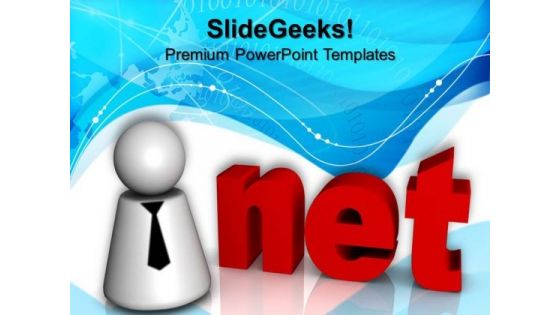 Net Computer PowerPoint Templates And PowerPoint Themes 0812