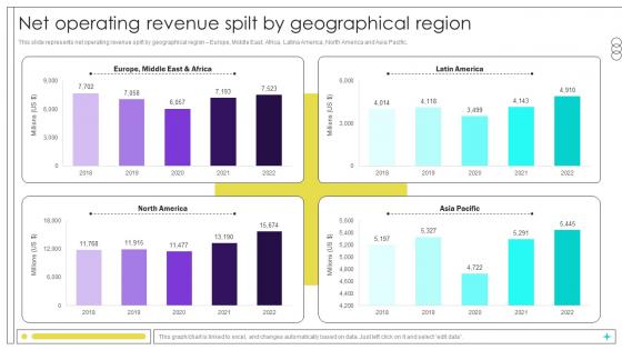 Net Operating Revenue Spilt By Geographical Region Beverage Manufacturer Company Profile Ppt Template CP SS V