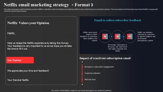 Netflix Email Marketing Strategy Format 3 Enhancing Online Visibility Themes Pdf