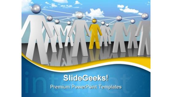 Network01 Internet PowerPoint Templates And PowerPoint Backgrounds 0711