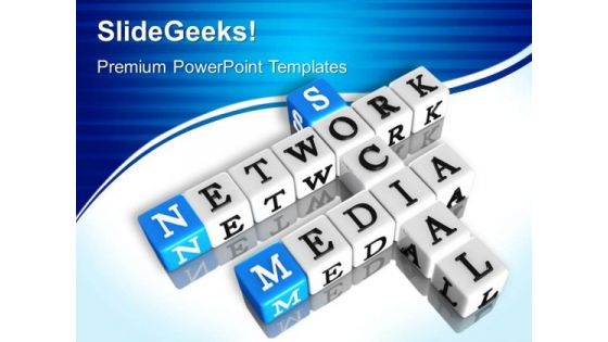Network Media PowerPoint Templates And PowerPoint Themes 0512