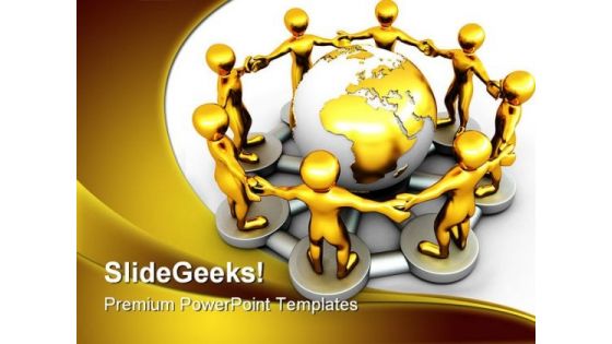 Network People PowerPoint Backgrounds And Templates 0111