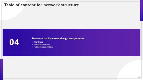Network Structure PPT Sample Slide20