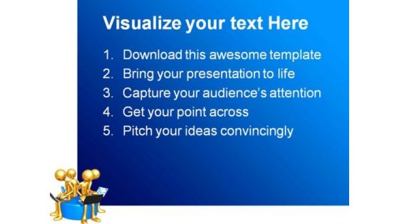 Network Workgroup Internet PowerPoint Themes And PowerPoint Slides 0511