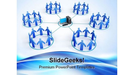 Networking01 Business PowerPoint Templates And PowerPoint Backgrounds 0511