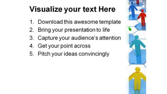 Networking Concept Business PowerPoint Themes And PowerPoint Slides 0511