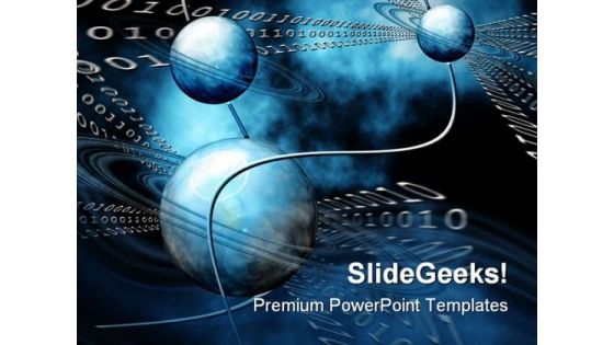 Networking Global PowerPoint Themes And PowerPoint Slides 0511