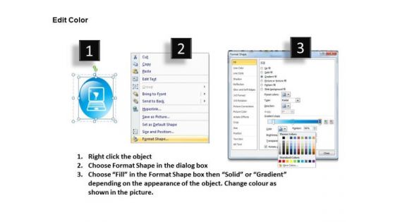 Networking Icons Style 1 Ppt 2