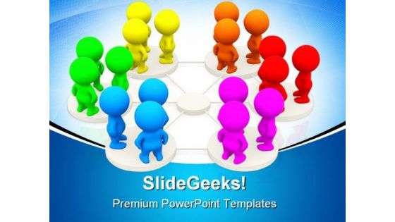 Networking People Communication PowerPoint Templates And PowerPoint Backgrounds 0311