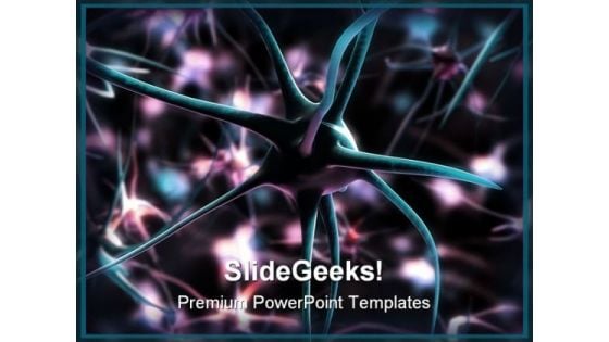 Neuron Cell Medical PowerPoint Templates And PowerPoint Backgrounds 0211