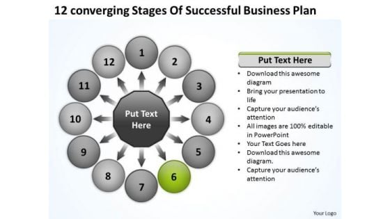 New Business PowerPoint Presentation Plan Circular Flow Spoke Chart Templates