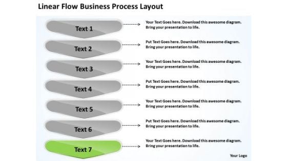 New Business PowerPoint Presentation Process Layout Flow Chart Maker Free Slides