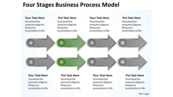 New Business PowerPoint Presentation Process Model Plans Slides