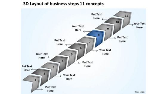 New Business PowerPoint Presentation Steps 11 Concepts Ideas Templates