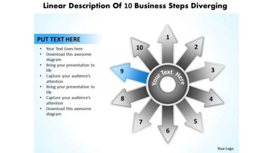 New Business PowerPoint Presentation Steps Diverging Ppt Charts And Diagrams Slides