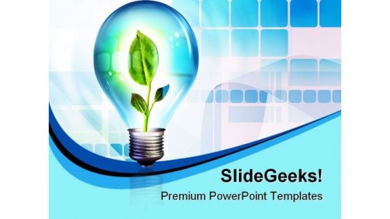 New Idea Future PowerPoint Template 1110